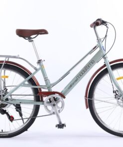 Xe đạp nữ California Modeltime Mango bản 2022 39 Xe đạp Nữ California Modeltime Mango Bản 2022 Màu Xám Nhạt