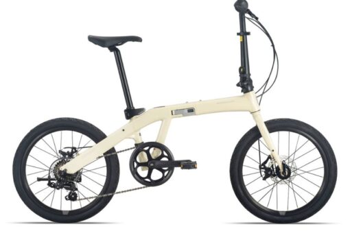 Xe đạp Gấp Momentum Ithing Expressway D Ltd 2 Bản 2025 Màu Vàng Sữa