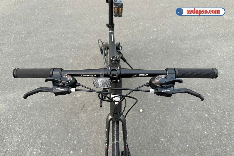 Xe đạp đường phố Chapman T8000 - Khung nhôm 44 Tay Lái Xe đạp đường Phố Chapman T8000