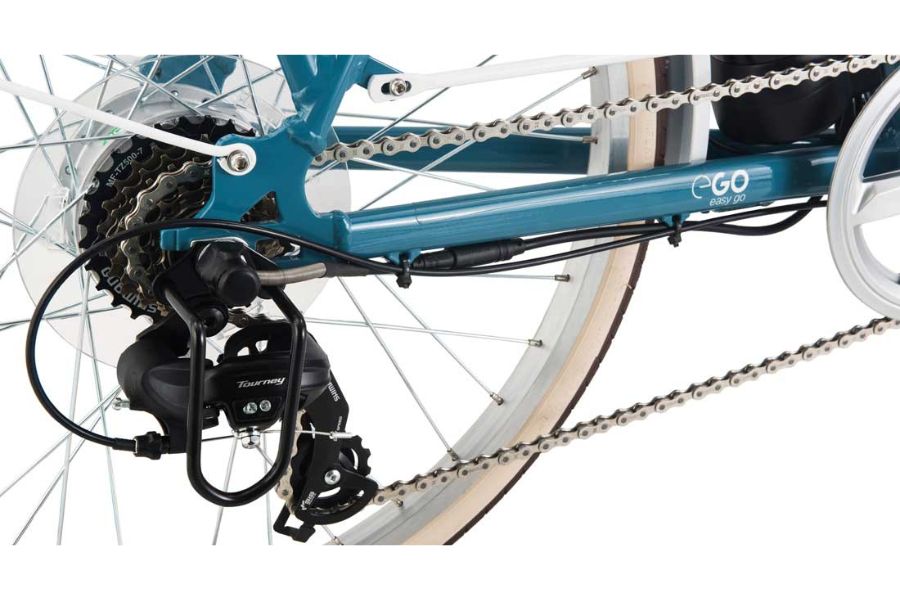 Xe đạp điện trợ lực Momentum Ineed Late Ego bản 2024 thanh lý 38 Củ đề Sau Xe Điện Trợ Lực Momentum Latte Ego 2024