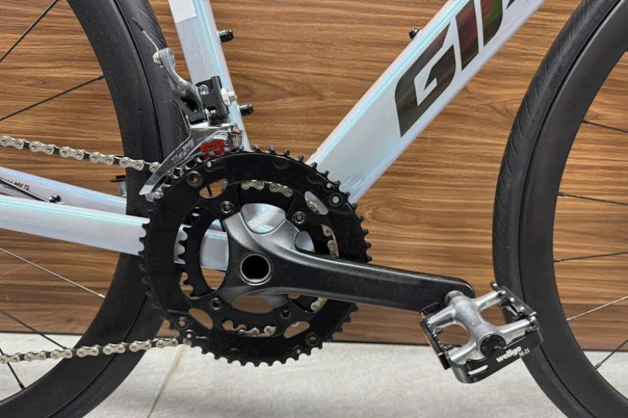 Xe đạp đua Giant PCR Ltd 1 Plus bản 2026 19 Đùi đĩa Và Củ đề Trước Xe đạp đua Giant Pcr Ltd 1 Plus Bản 2026