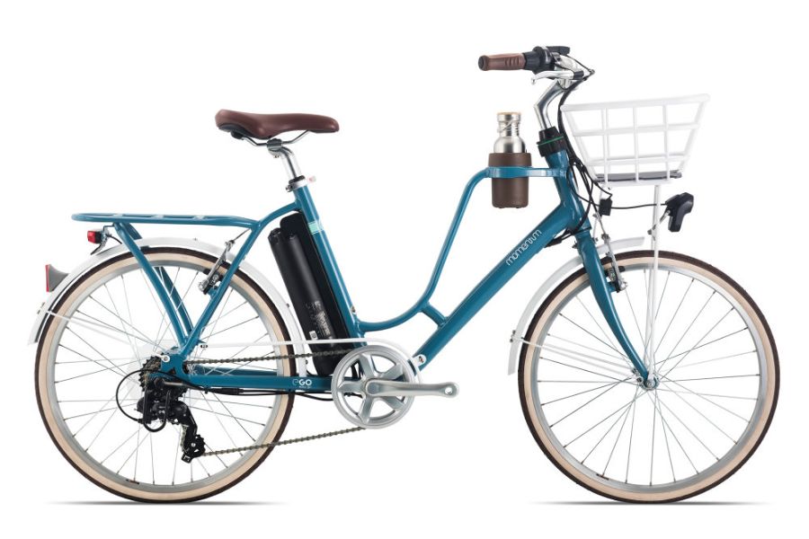 Xe đạp điện trợ lực Momentum Ineed Late Ego bản 2024 thanh lý 33 Xe Điện Trợ Lực Momentum Latte Ego 2024 Màu Xanh