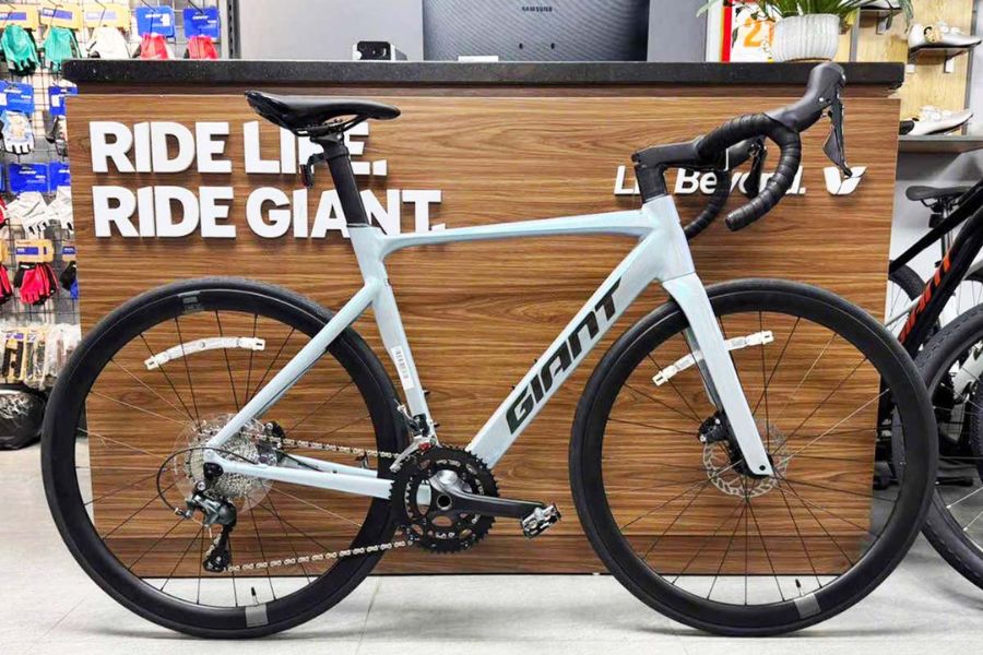 Xe đạp đua Giant PCR Ltd 1 Plus bản 2026 17 Xe đạp đua Giant Pcr Ltd 1 Plus Bản 2026 Màu Xanh Nhạt