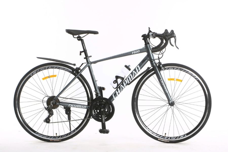 Xe đạp đua Chapman F800 khung nhôm, phanh vành 31 Xe đạp đua Chapman F800 Màu Ghi