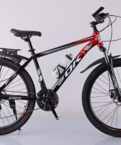 Xe đạp địa Hinh Ok Màu đen đỏ