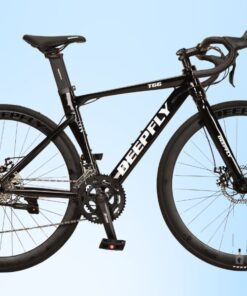 Xe đạp đua DeepFly R66 cối nổ, tay đề lắc 11 Xe đạp đua Deepfly R66 Màu đen