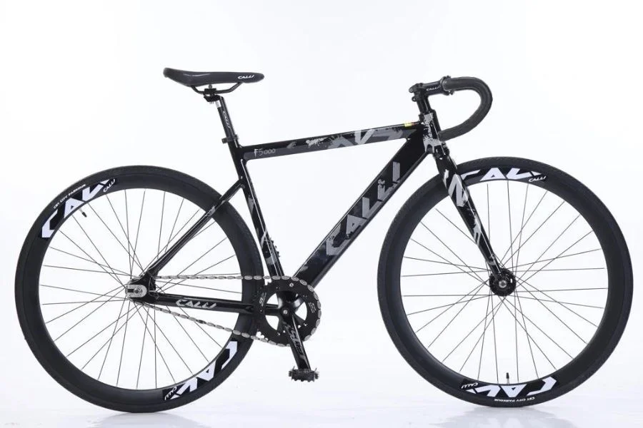 xe đạp fixed gear calli F5000 màu đen