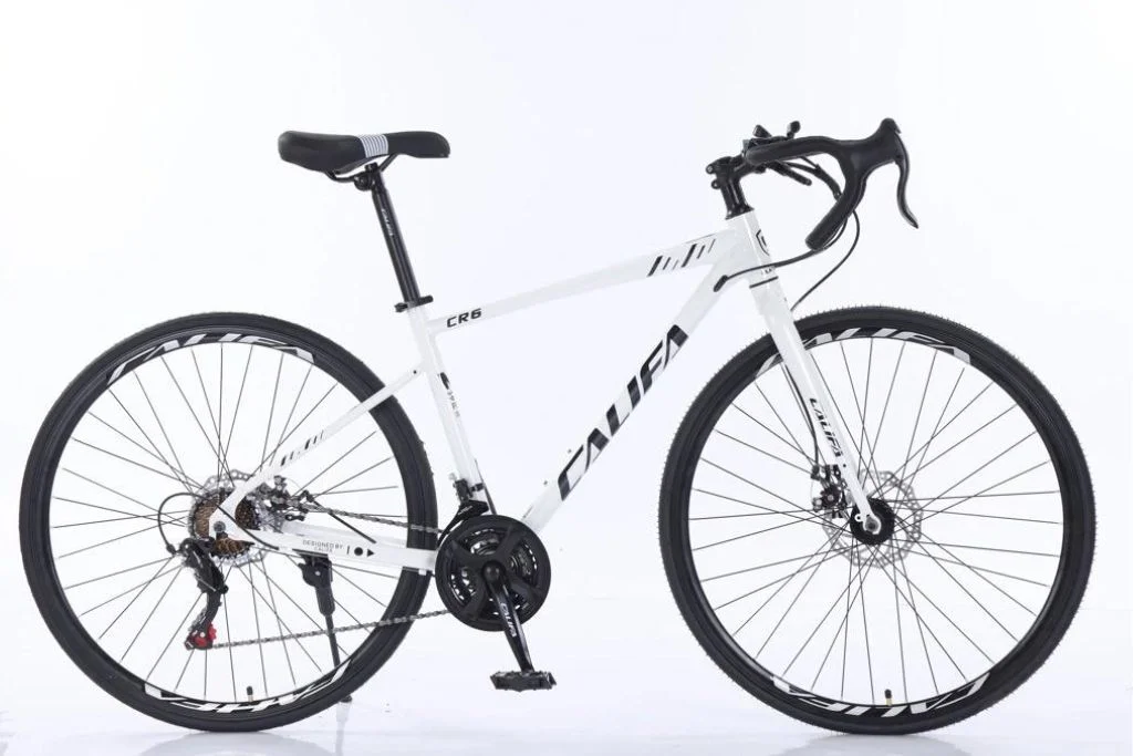 Xe đạp đua Califa CR6 giảm giá tiền mặt 290K + KM 18 Xe đạp Califa CR6 màu trắng