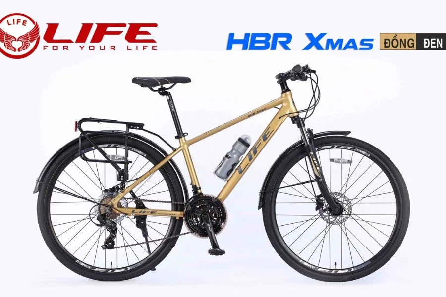 Xe đạp Life Hbr Xmas đồng đen