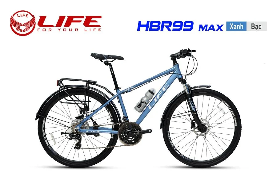 Xe đạp Life Hbr99 Màu Xanh Bạc