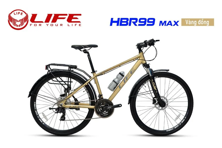 Xe đạp Life Hbr99 Màu Vàng đồng