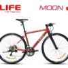 Xe đạp Touring Life Moon cấu hình cao giảm giá 288K 42 Xe đạp Life Moon Màu đỏ