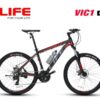 Xe đạp Life Vic1 Màu đen đỏ