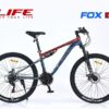 Xe đạp địa hình Life Fox giảm giá 456K 55 Xe đạp địa Hình Life Fox đỏ Xanh