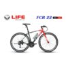 Xe đạp touring Life FCR22 giảm giá ngay 389K 25 Xe đạp Life Fcr22 Màu đen đỏ