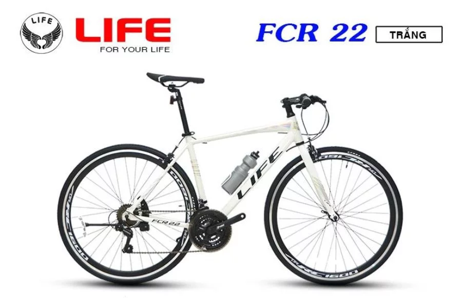 Xe đạp Life Fcr22 Màu Trắng