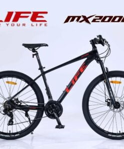 Xe đạp địa Hình Life Mx2000 Màu đen Sần