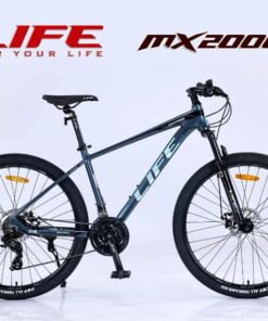 Xe đạp địa Hình Life Mx2000 Màu Ghi đen