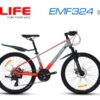 Xe đạp địa hình Life EMF324 giảm giá 333K 50 Xe đạp Life Emf324 Màu Ghi đỏ