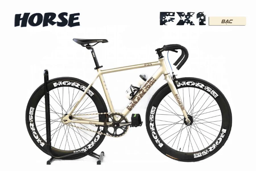 Xe đạp Fixed Gear Horse Fx1 Màu Bạc