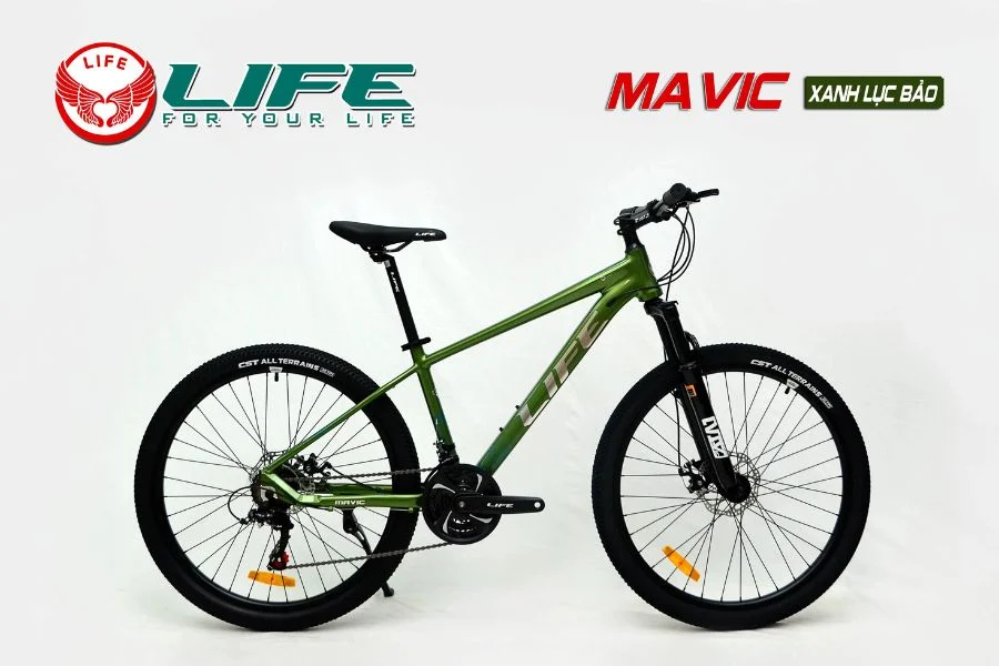 Xe đạp Life Mavic Màu Xanh Lục Bảo