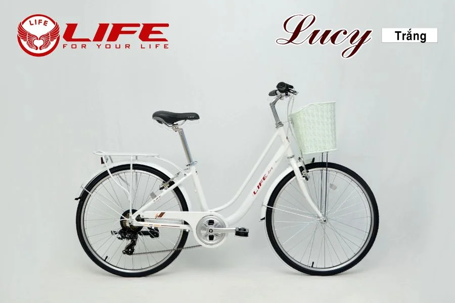 Xe đạp Mini Life Lucy Màu Trắng