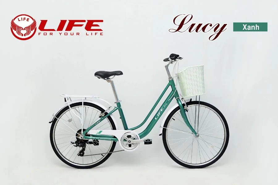 Xe đạp Mini Life Lucy Màu Xanh